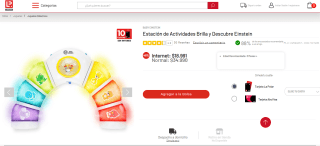 Estación de Actividades Brilla y Descubre Einstein por $18.991