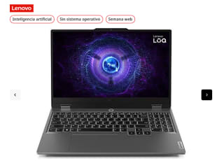 Lenovo LOQ 15IAX9 15.6" Full-HD Intel Core i5-12450HX 16GB RAM 512GB SSD GeForce RTX 4060 por solo 799€
