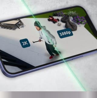 ARLO Arlo Pro 5 2K Spotlight Draadloze Beveiligingscamera, 2 cam-kit voor €199 bij Bol