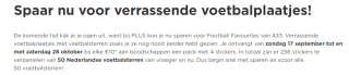 Gratis Voetbalplaatjes sparen bij Plus