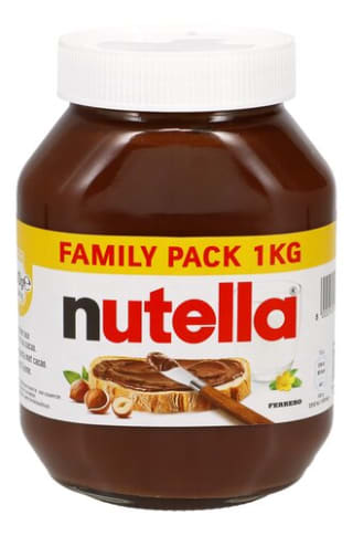 1 kg Nutella chocopasta voor €4,20