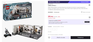 LEGO Star Wars - Abordaje de la Tantive IV por 39.99€ (Cuenta Nueva 27.99€)