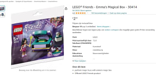LEGO Friends Emma's magische doos (30414) voor €2,99