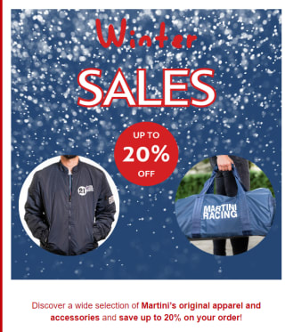 Descuentos de hasta -20% en Martini