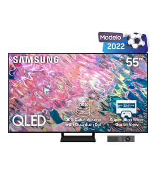Pantalla Samsung 55" Plana QLED 4K Q65B por $13,049.55 en El Palacio de Hierro