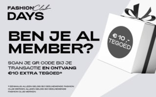 €10 gratis tegoed bij aankoop in Batavia Stad Lelystad + goodiebag voor nieuwe members