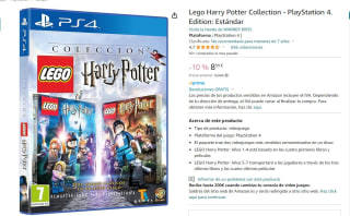 videojuego para ps4 Lego Harry Potter Collection por 8,99€