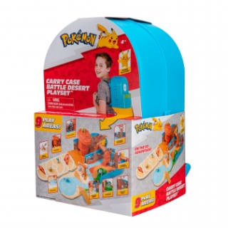 Bizak Playset Desierto Pokemon Transformable, playset para Jugar con Todos Tus Pokemon, Incluye trampas Ocultas y Zonas exclusivas por 55€