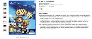 PS4- A Hat in Time game voor €9,51