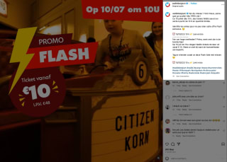 Walibi Belgium tickets voor 10 euro ( 10 juli )