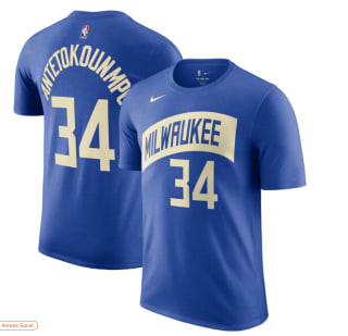 Camiseta para Hombre de los Milwaukee Bucks Nike City Edition por 19.5€