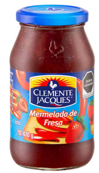 Mermelada Clemente Jacques fresa por $26.50 en Amazon
