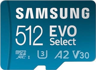 Grab a Samsung EVO Select 512GB micro SD card for £26.99 at Amazon