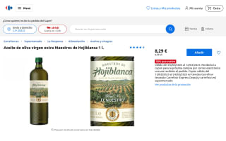 Aceite de oliva Maestros de Hojiblanca 1L por 8,29€