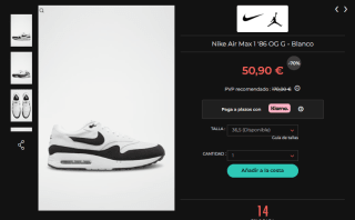 Zapatillas Nike Air Max 1 '86 OG G por 40,90€