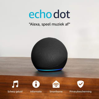 Amazon Echo Dot 5 charcoal voor €26,99 bij Amazon