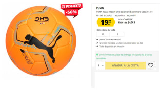 Balon de Balonmano PUMA Nova Match DHB por 19.99€