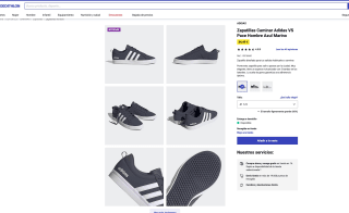 Zapatillas Adidas VS Pace Azul Marino Hombre por solo 34,49€c