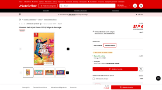 Juego de mesa Just Dance 2025 Nintendo Switch por 27,26€