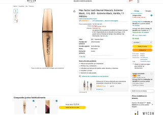 Mascara RIMEL Max Factor a tan solo 5,72€
