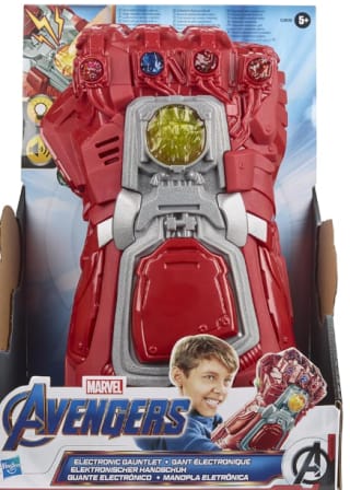 Marvel Avengers: Endgame - Guante del Infinito de Color Rojo - Guante electrónico para Juego de rol con Luces y Sonidos por 19,66€