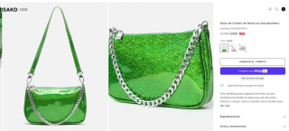 Bolso de hombro de fiesta con asa bandolera por tan sólo 6€