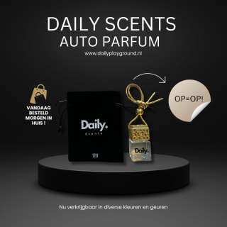 10% korting op autoparfums van Daily Scents