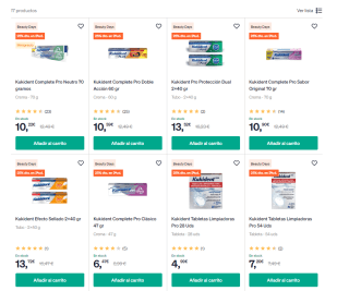 -25% dto. extra en 2ª ud. marca Kukident