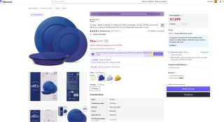 Vajilla Duralex Completa 12 Piezas de Vidrio Templado 4 Platos Llanos 23,5 cm 4 Platos Hondos 19,5 cm 4 Platos de Postre 19 cm por solo 28,83€ (Nuevos usuarios por 17,30€)