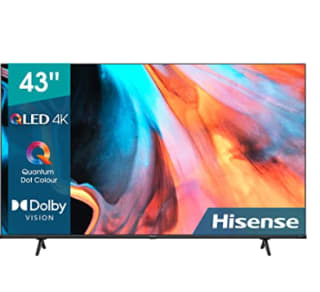 Televisor Hisense 43E7H QLED Smart TV, 43 pulgadas por 269.99€