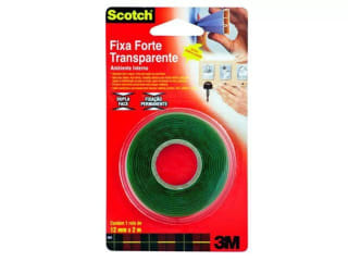 Fita Fixa Transparente da Scotch - R$ 12