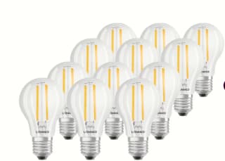 Voordeelpak met 12x Ledvance Wifi Dimbare E27 LED Lampen 6 W voor €12,95 bij Ibood