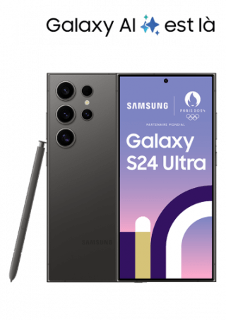 Smartphone 6.8" Samsung Galaxy S24 Ultra + Tablette 11" Samsung Galaxy à 629€