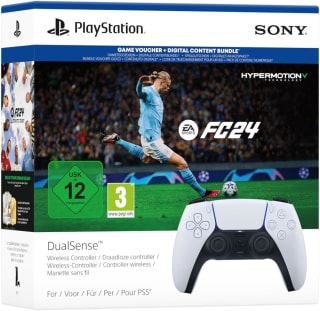 DualSense Wireless-Controller - EA SPORTS FC 24 bundel voor €64,99 dmv code bij Cdiscount