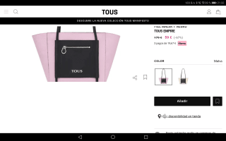 Bolso shopping mediano TOUS Empire. Por 59€