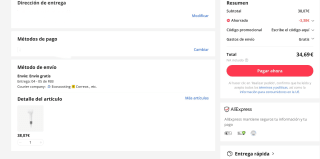 Xiaomi Mija H501 SE Secador de pelo 220 V por 34,69€
