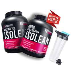 2 Botes de Proteína Isolean 2.2kg + Shaker por $1,599 en Holixtienda