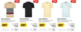 Diverse Lyle & Scott Heren Poloshirts voor €29,99 bij Sport-Korting