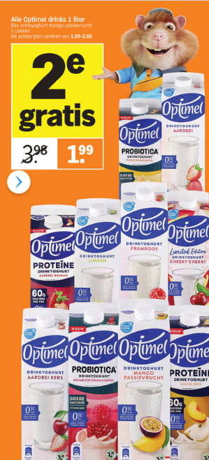 Albert Heijn Hamsterweken veel producten de 2de gratis