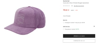 Gorra de niños Quiksilver Fritzed Mcgee por 10.8€