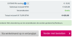 Fender Mustang GTX100 gitaarversterker voor €420 dmv code inde Bax-shop