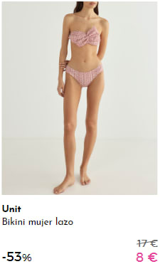 Bañadores y Bikinis por 8€