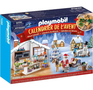 PLAYMOBIL Pastelería Navideña 71088 Calendario de Adviento por 19,99€.