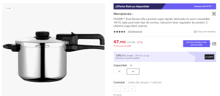 Juego de sartenes de calidad desde 12,64€