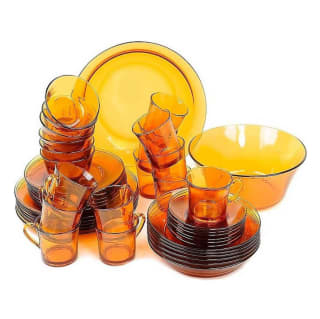 Set Completo de Vajilla Duralex de Vidrio Templado 44 Piezas