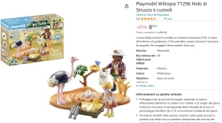Playmobil Wiltopia - Op bezoek bij papa struisvogel voor €8,30 bij Amazon
