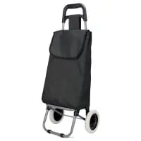 Carrito de Compras Plegable de 40l de dos ruedas (azul o negro) por 10,08€ (6,05€ cuenta nueva)