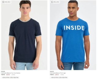 Oferta en Springfield ropa desde solo 1,79€ precios de locura