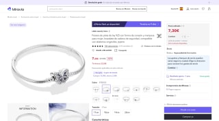 Pulsera de plata de ley 925 LAZA Jewelry Store por 7,30€