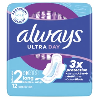 Échantillon gratuit serviettes protection contre les fuites Always ultra day normal